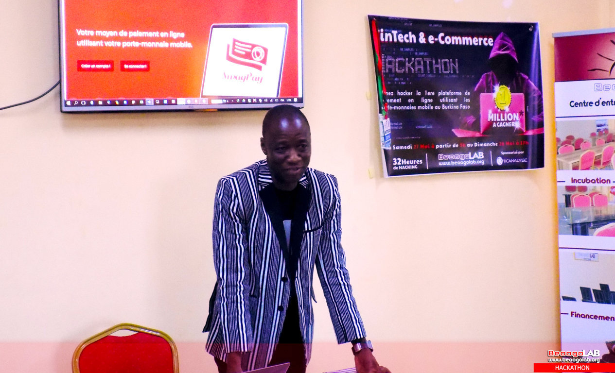 Discours du parrain Younoussa Sanfo, au pré-lancement de SwagPay.